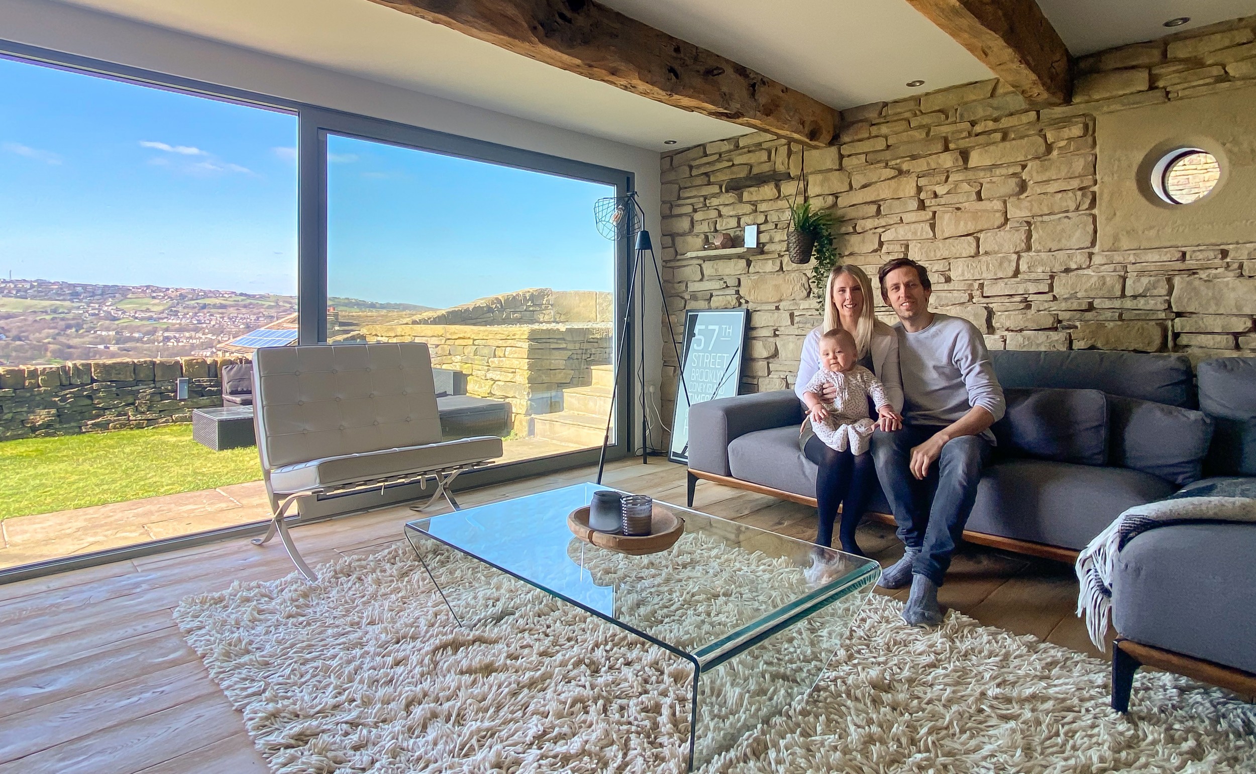 A home with a view: We interview designer James & family